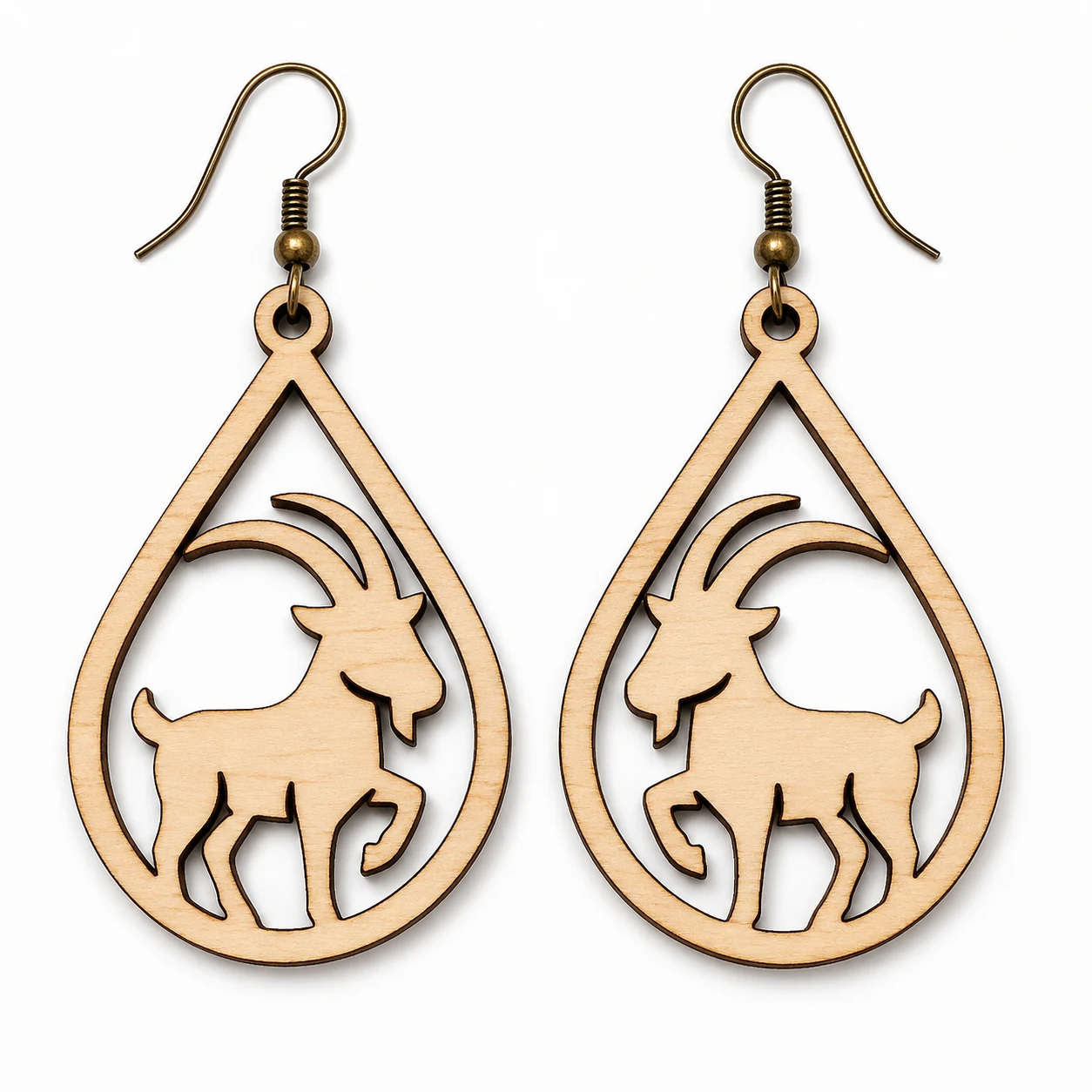 Capricorn earrings