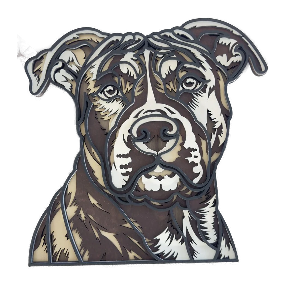 Pitbull multi-layer sign