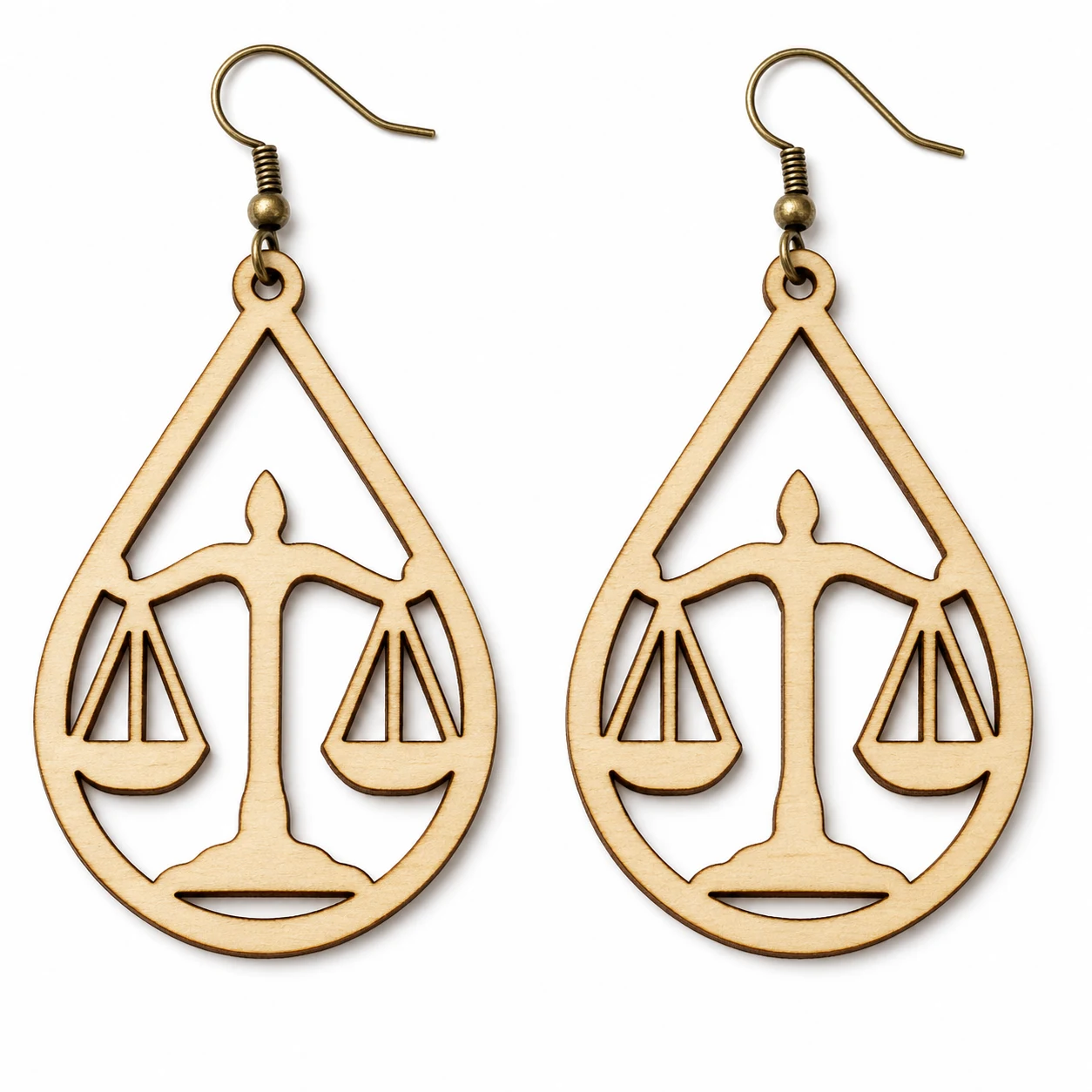 Libra earrings