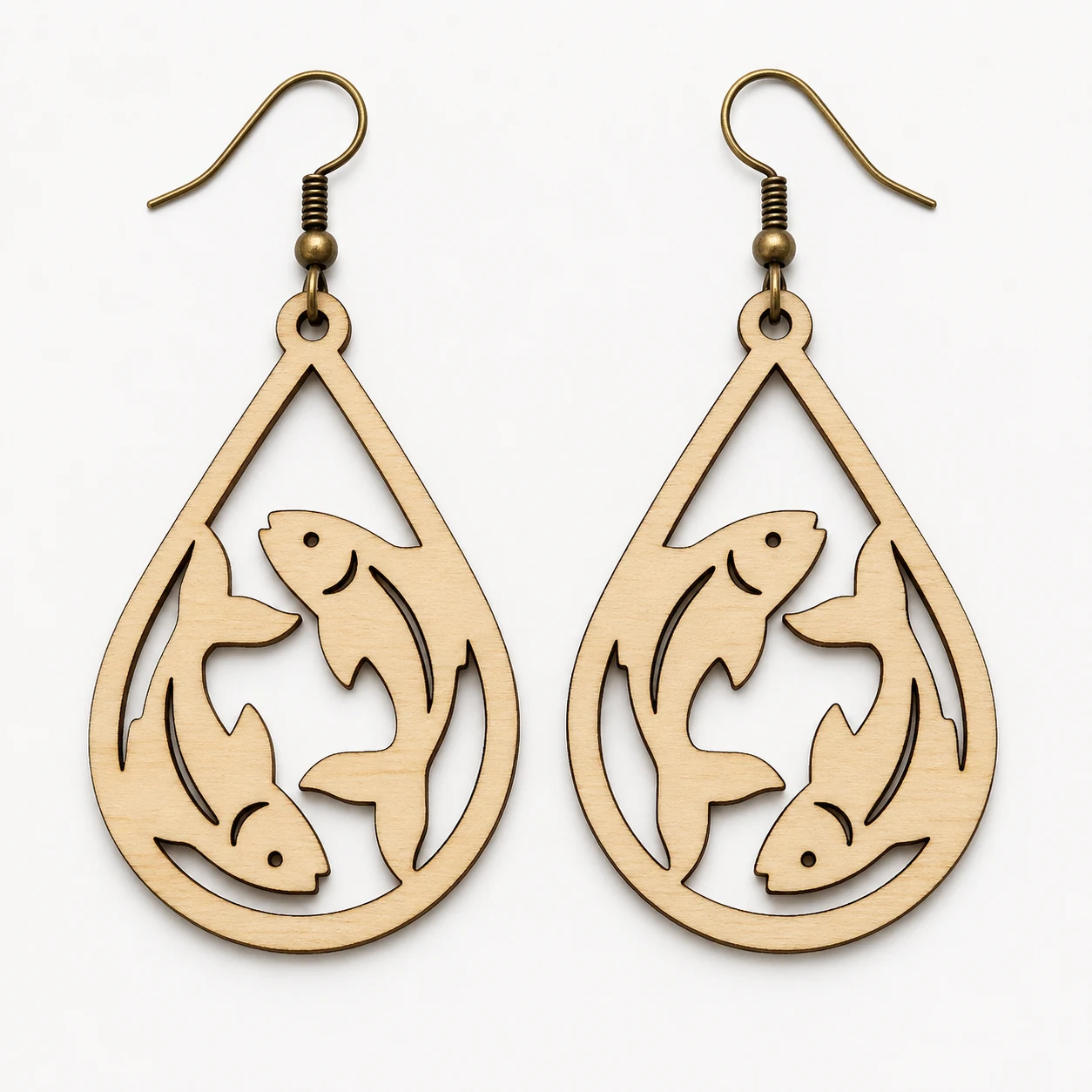 Pisces earrings