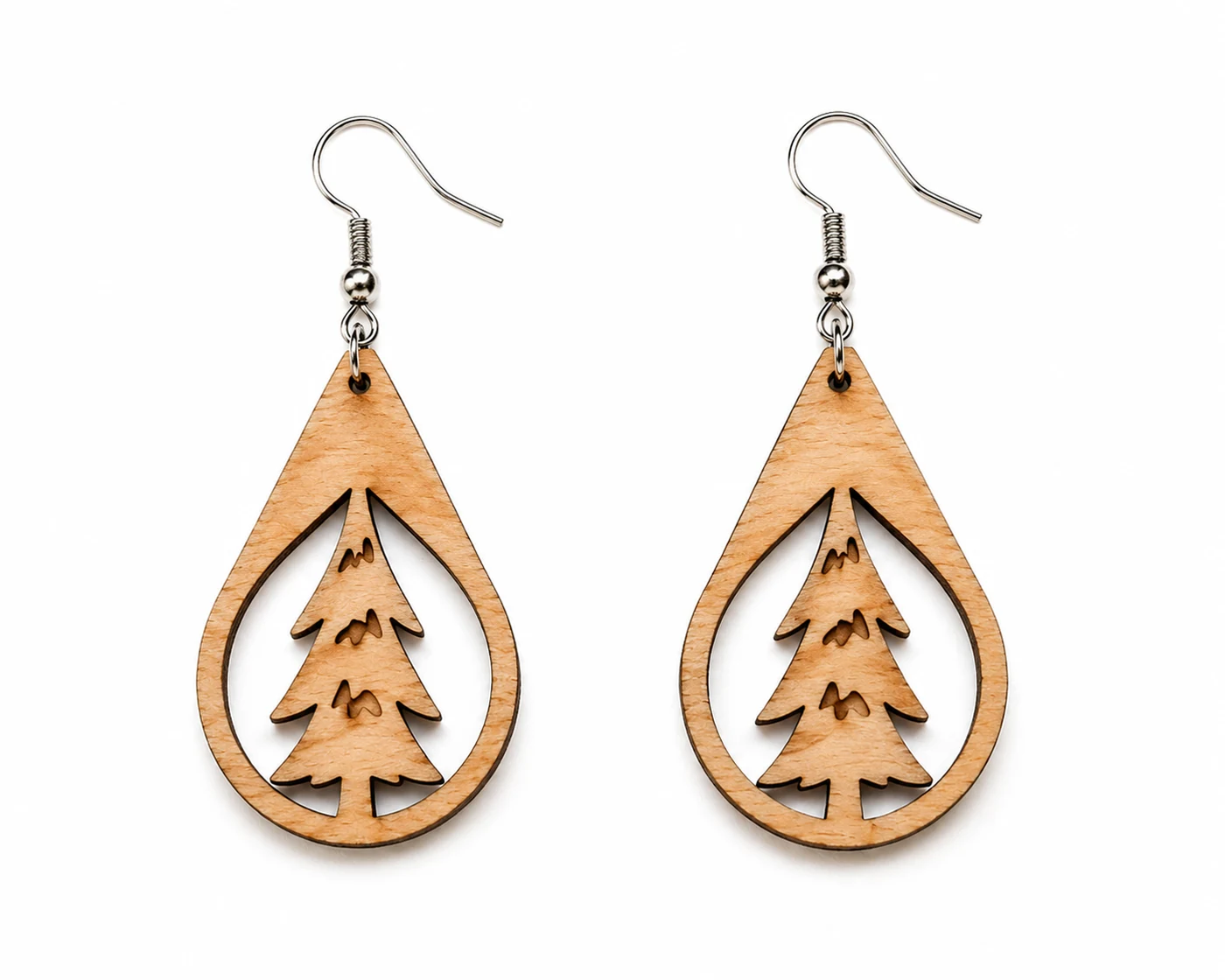 Tree earrings