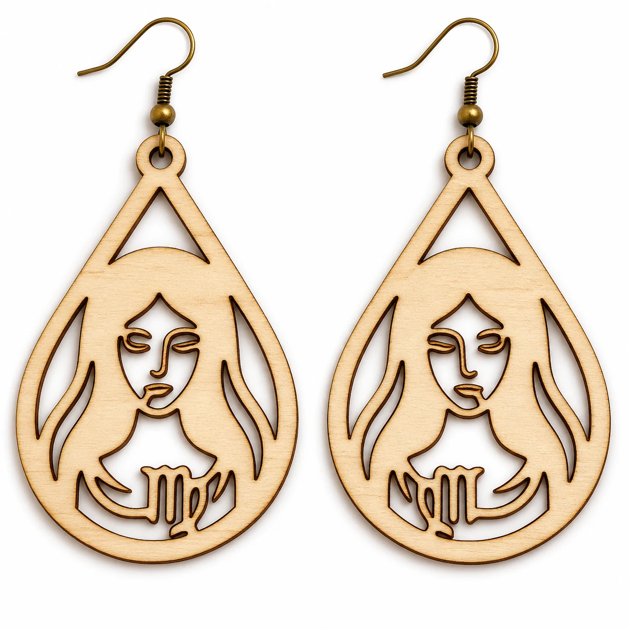 Virgo earrings