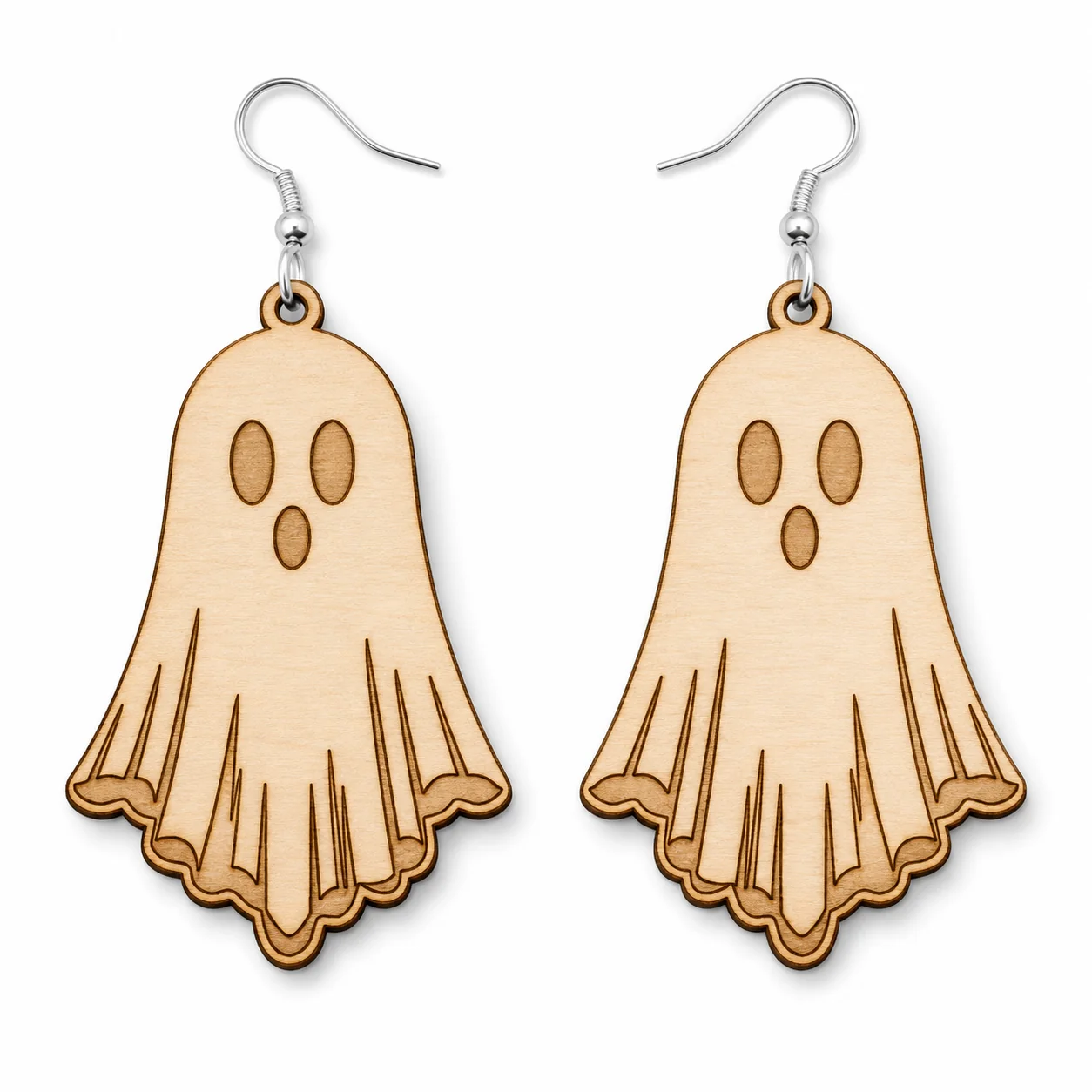 Classic Ghost Halloween Earrings