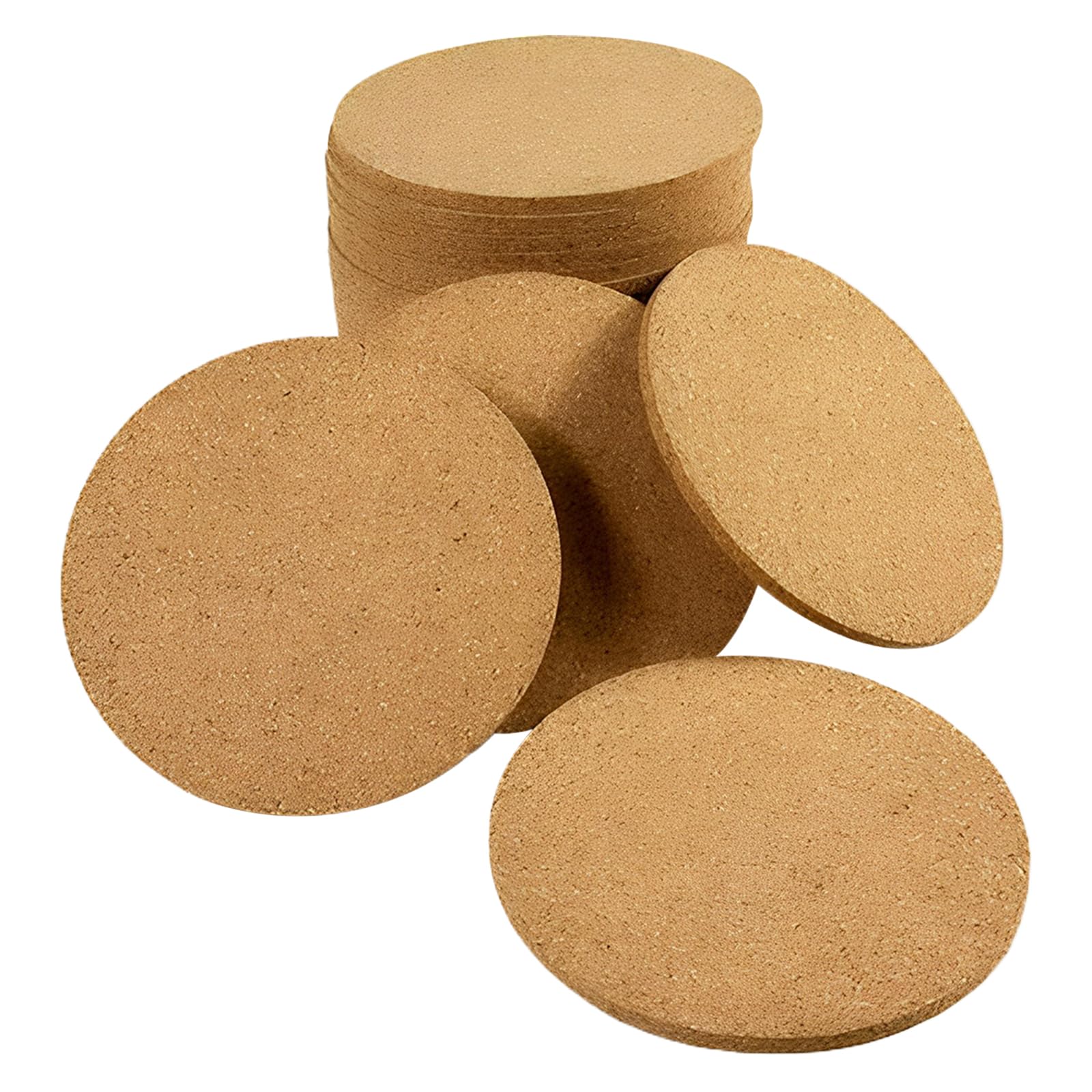 Round cork coaster